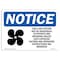 Signmission Safety Sign, OSHA Notice, 7" Height, This X-Ray System May Be Dangerous Sign With Symbol, Landscape OS-NS-D-710-L-18671 - alternate 1